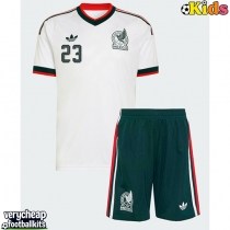 Mexico Jesus Gallardo #23 Replica Away Minikit World Cup 2026 Short Sleeve (+ pants)